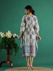 Cotton Printed Kaftan Ethnic dress SANSKRUTI HOMES 