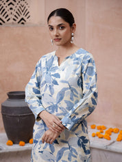 Floral Printed Kurta Set Kurti set SANSKRUTI HOMES 