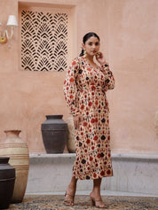 Floral Printed Women Dress Cotton Flex Kurti Rangdeep-Fashions 