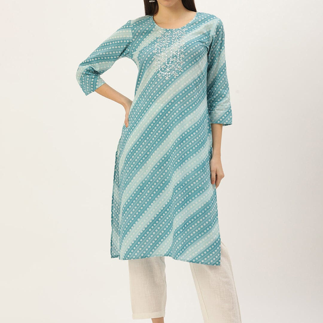 4 Sleeve kurta kurta Rangdeep-Fashions 