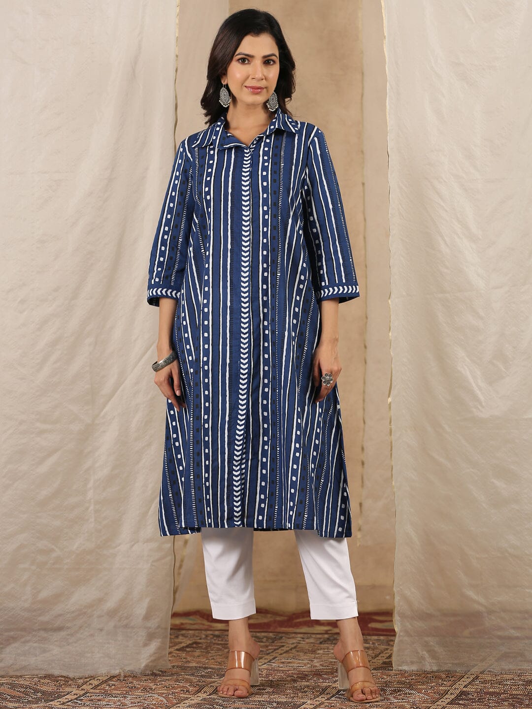 Women Pure Cotton Kurta Kurti Rangdeep-Fashions 