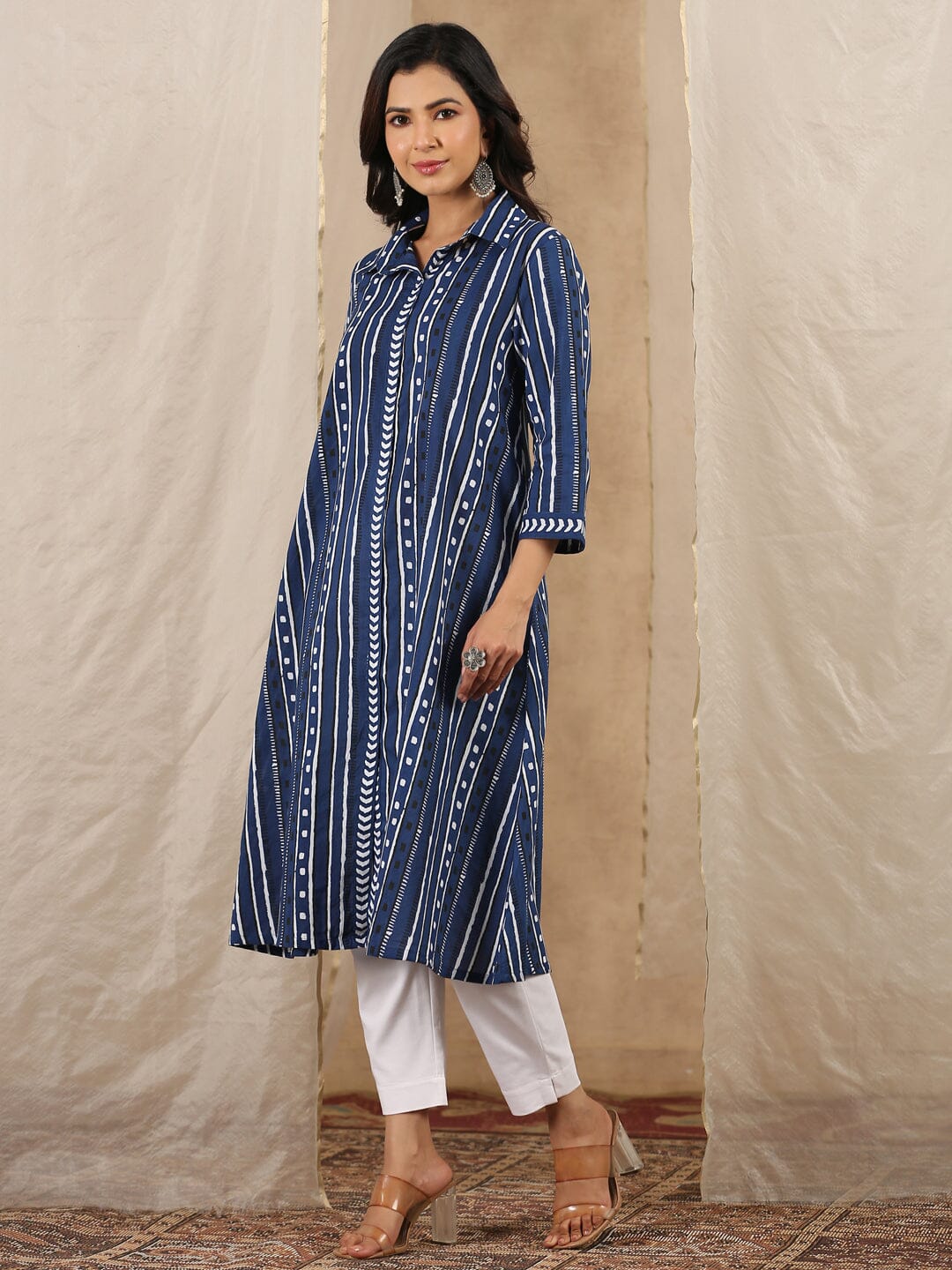 Women Pure Cotton Kurta Kurti Rangdeep-Fashions 