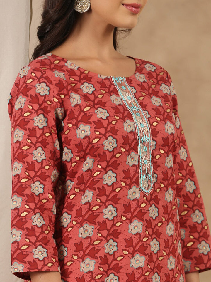 Women Pure Cotton Kurta Kurti Rangdeep-Fashions 