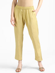 Rangdeep Beige Cotton Pant Cotton Pant Rangdeep-Fashions 