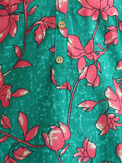 RangDeep Green Floral Printed Kurta Kurti Rangdeep-Fashions 