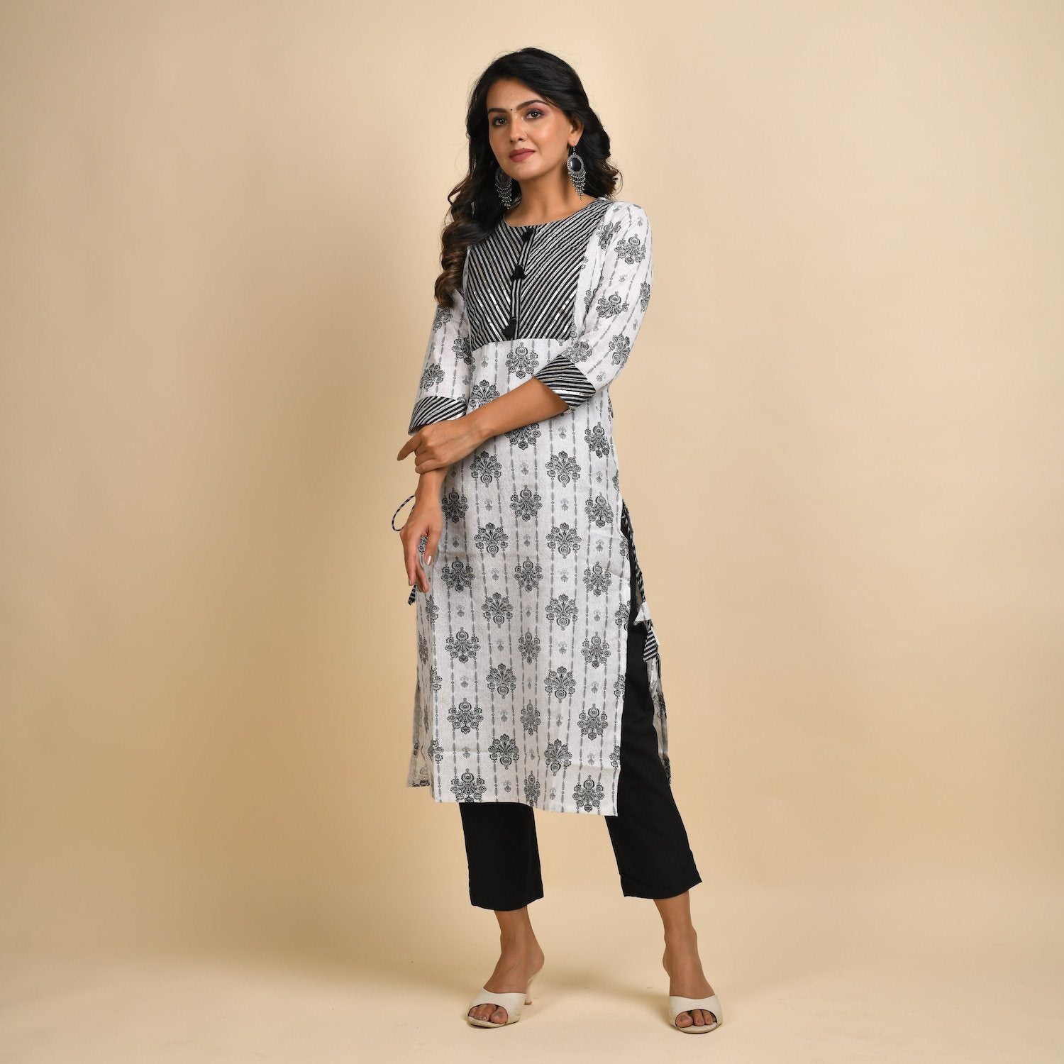 RangDeep Women Calf Length Straight Kurti Kurti Rangdeep-Fashions 