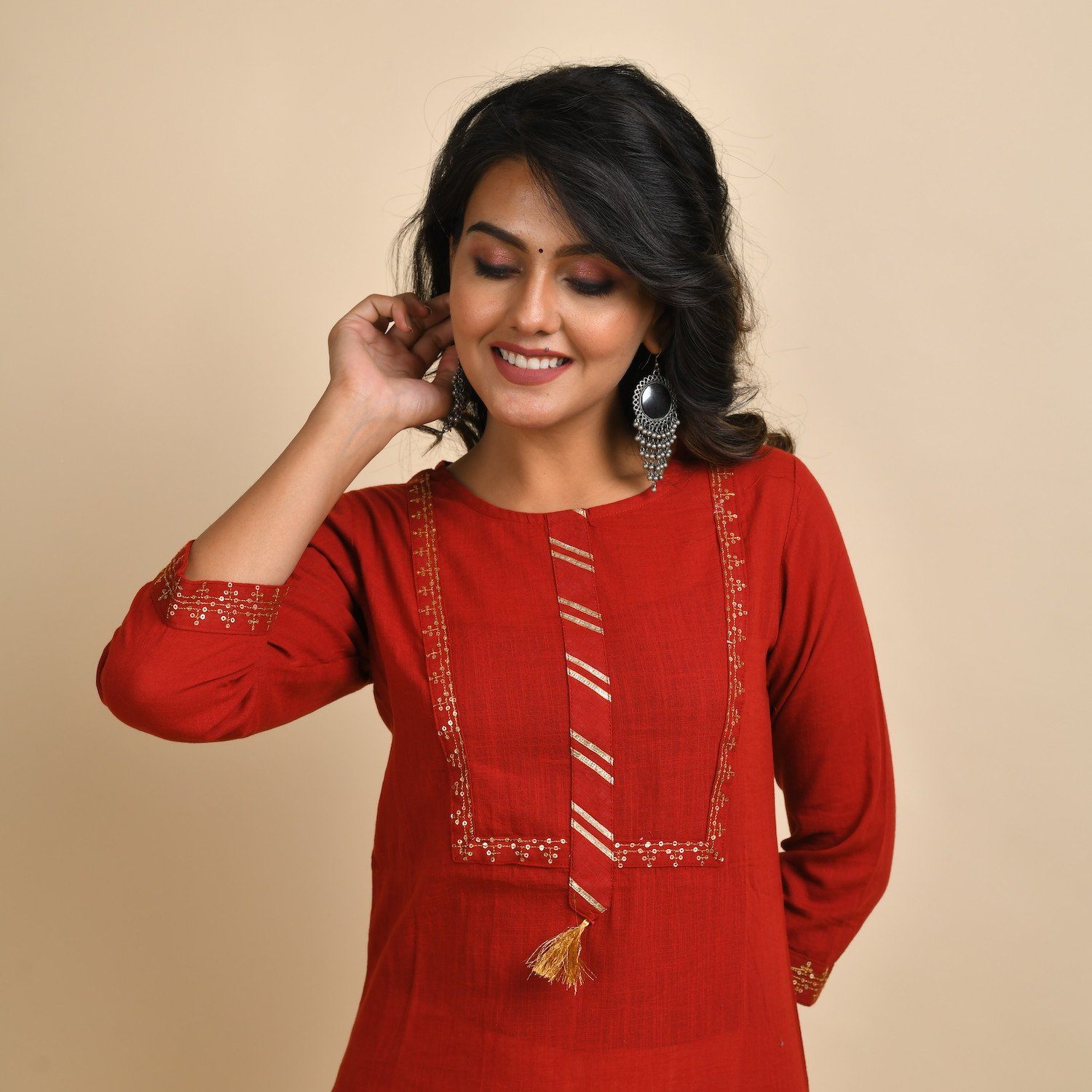 RangDeep Women Cotton Straight Kurta Kurti Rangdeep-Fashions 